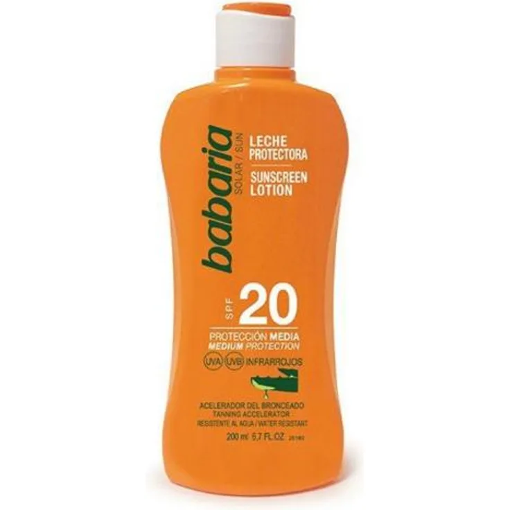 Babaria Aloe Sonnenschutzmilch F20 200 ml