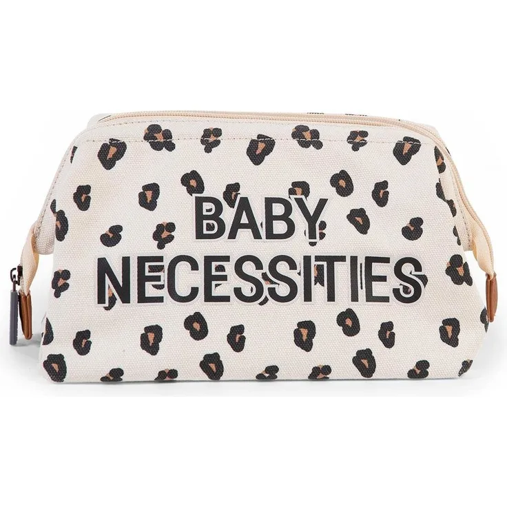Childhome Leopard Kulturbeutel Baby Necessities Canvas Cwnesleo