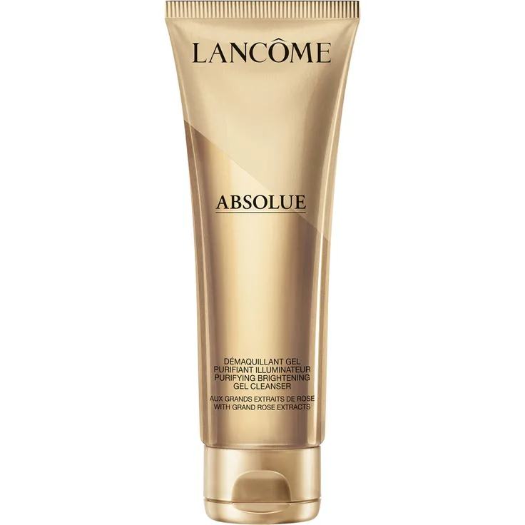 Lancôme Absolue Purifying Brightening Gel Cleanser 125 ml, für alle Hauttypen geeignet, mit Absolue Grand Rose Extrakten 
