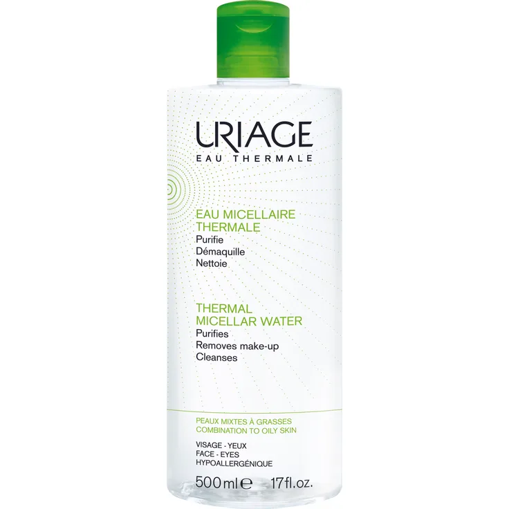 Uriage Hygiëne Eau Micellaire Thermale Lotion 500 ml, für Mischhaut geeignet