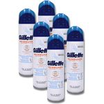 Gillette Rasiergel SkinGuard Sensitive Hautschutz, 200 ml x 6
