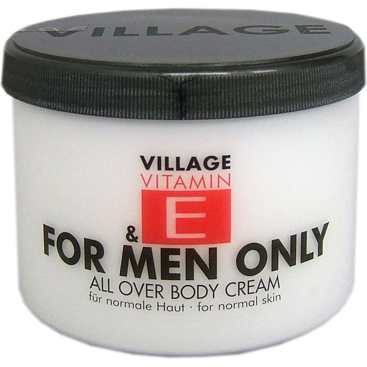 Village Vitamin E Körpercreme For Men Only 500 ml  – Bild 1