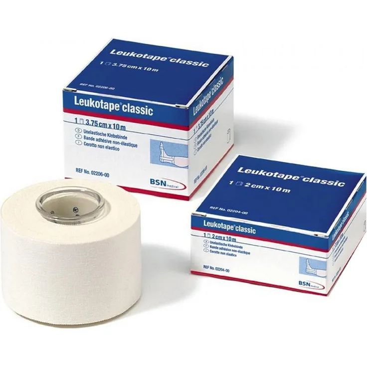 BSN medical Leukotape Classic 10 m x 2 cm Weiß 1 Stück zur schnellen & sicheren Wundversorgung