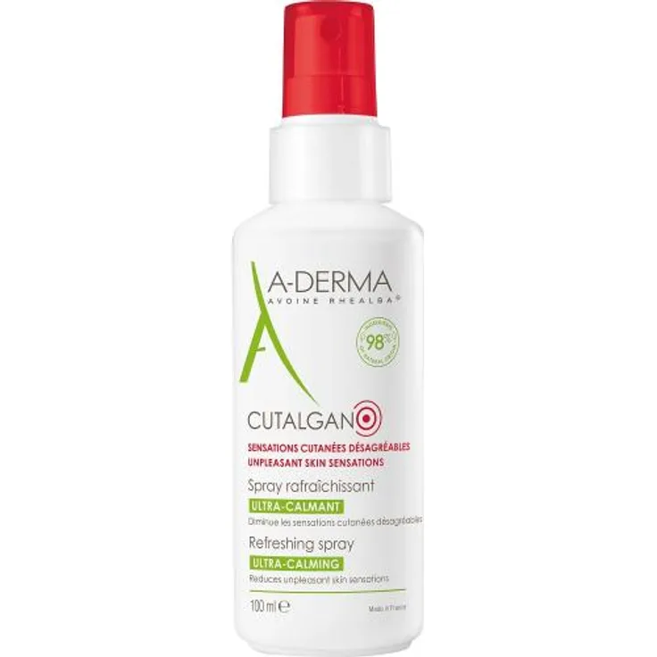A-Derma cutalgan calming spray erfrischendes Spray gegen Reizungen und Jucken der Haut 100 ml