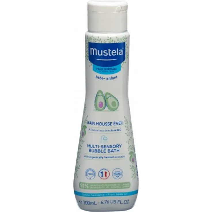 Mustela Normal Skin Multi-Sensory Bubble Bath 200 ml