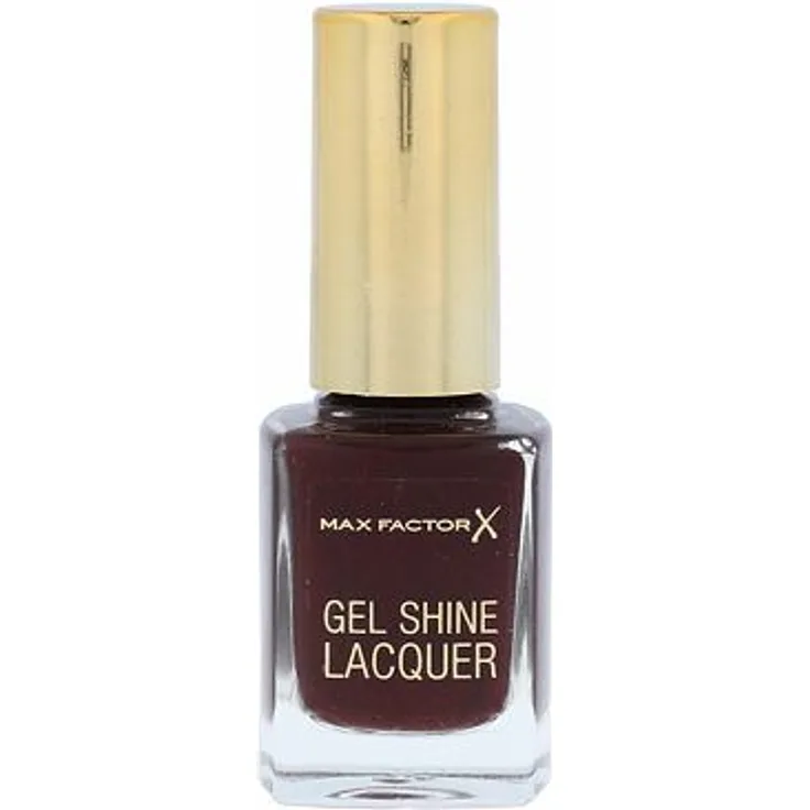 Max Factor Gel Shine Gel-Nagellack 11 ml Farbton 60 Sheen Merlot