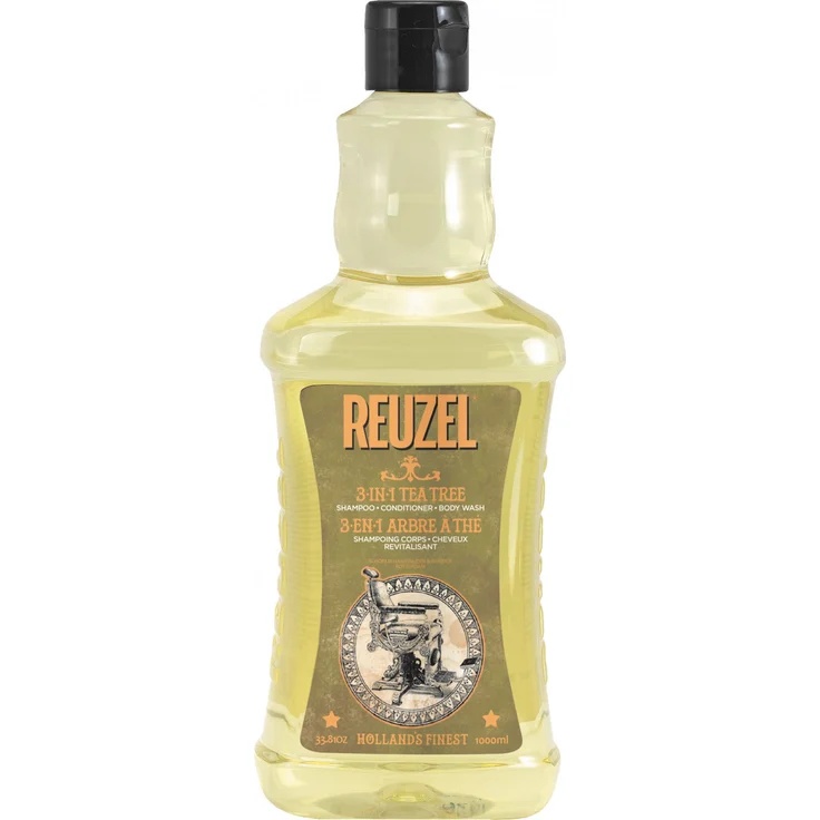 Reuzel 3-In-1 Tea Tree Shampoo 1000 ml