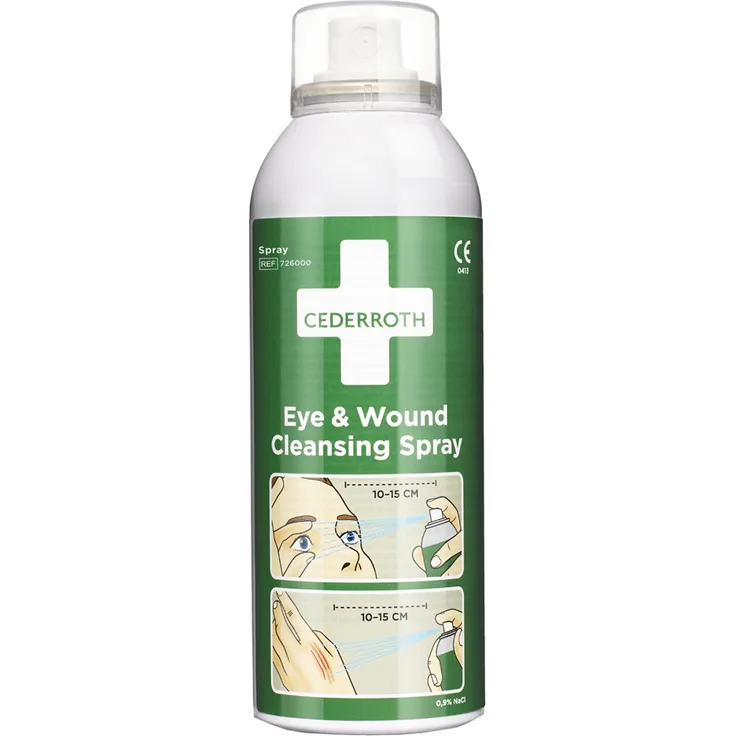 CEDERROTH Augen- und Wundreinigungsspray 150 ml, neutralisiert & desinfiziert