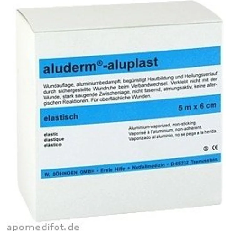 Aluderm Aluplast 5m x 6cm, 1 St