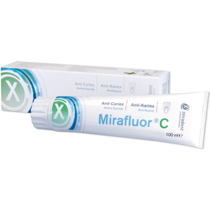 Hager Pharma Miradent Zahncreme Mirafluor c 100 ml