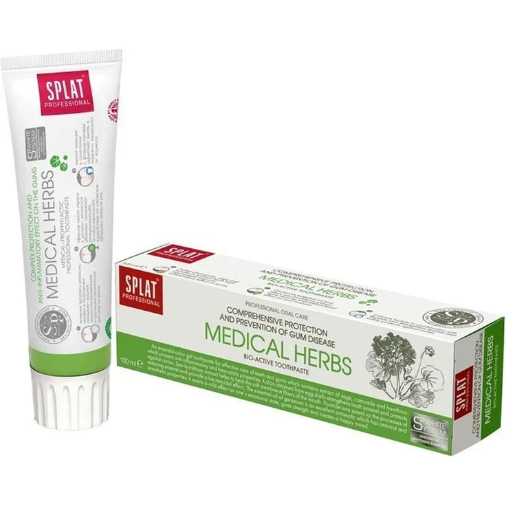 Splat Medical Herbs 100 ml, für gesunde Zähne & frischen Atem – Bild 1