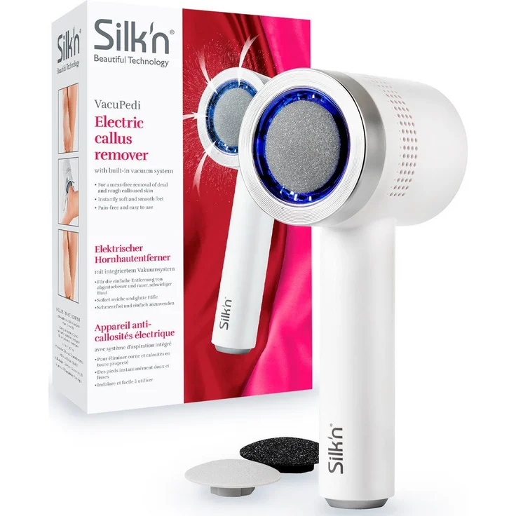 Silk'n Elektrischer Hornhautentferner VacuPedi, mit integriertem Vakuumsystem – Bild 1