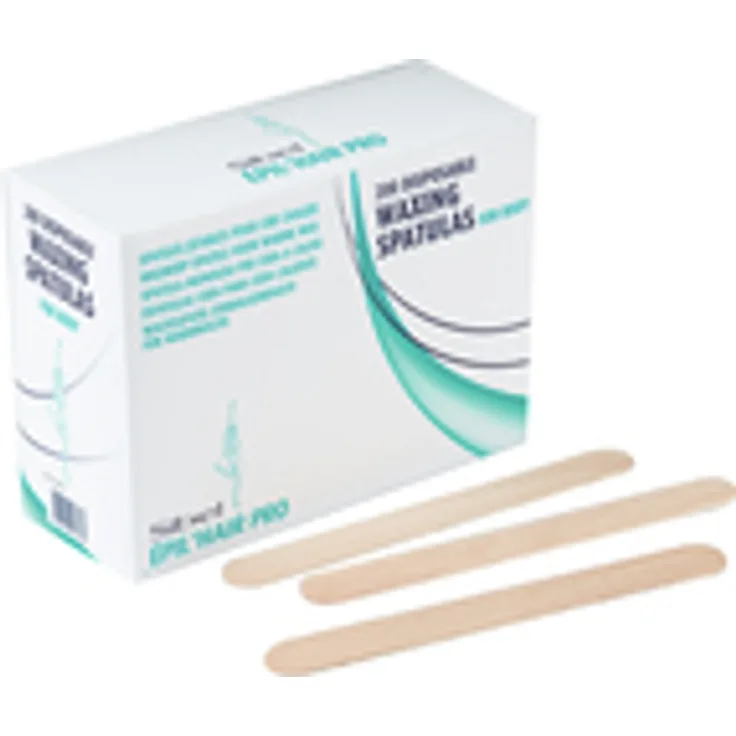 Sibel Holzspatel Epil Hair Pro Waxing Spatulas Einweg Spatel zum Auftragen von Heißwachs 15,5 cm, 200 Stück
