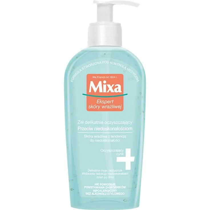 Mixa Anti Imperfection Reinigendes Waschgel Ohne Seife 200 ml mit reinigender Wirkung
