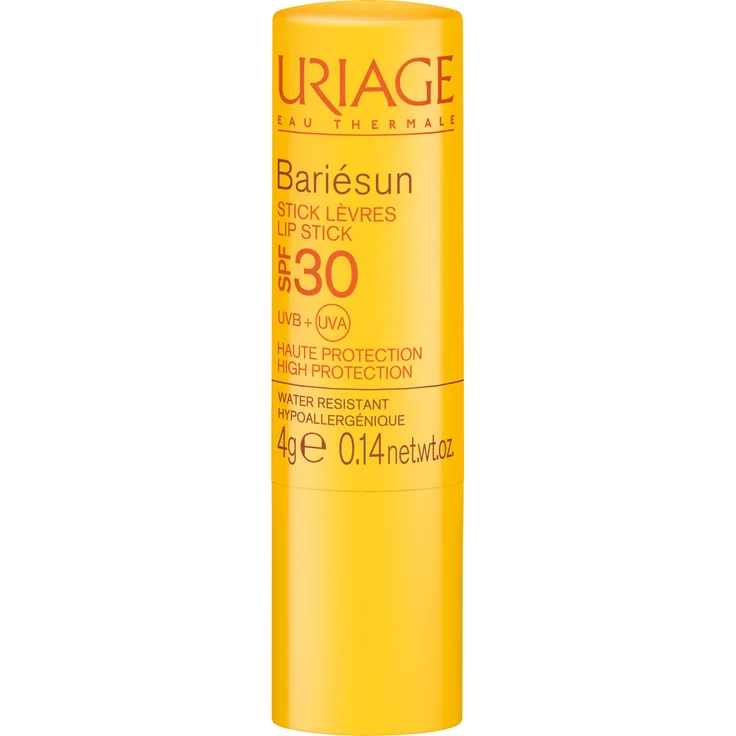 Uriage Bariesun Stick Levres SPF30 4 g, Wirkung: Sonnenschutz, Pflege, für trockene Lippen