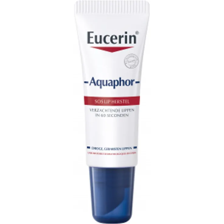 Eucerin Lippenbalsam Aquaphor Réparateur Lèvres 10 ml mit feuchtigkeitsspendender Wirkung für trockene Lippen