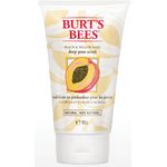 Burt'S Bees Peach & Willowbark Deep Pore Scrub 110 g, für Damen und Herren