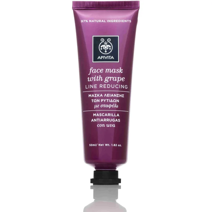 Apivita Face Scrub with Grape Mask 50 ml, für reife Haut geeignet