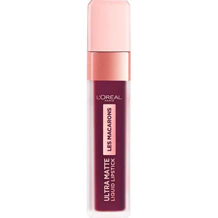 L'Oreal Paris LES MACARONS ultra matte liquid lipstick #830-blackcurrant c 7,6 ml