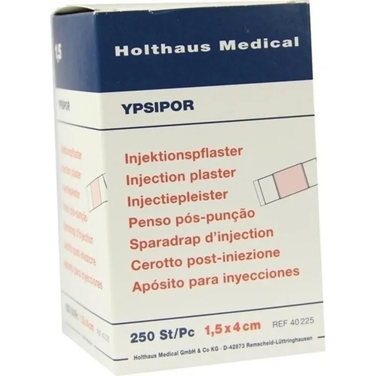 Holthaus Medical Injektionspflaster Ypsipor 1,5x4 cm 250 St.