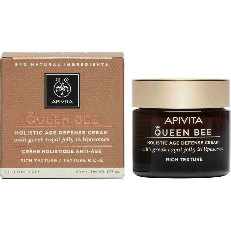 Apivita Face Care Queen Bee Holistic Age Defense Cream Rich 50 ml