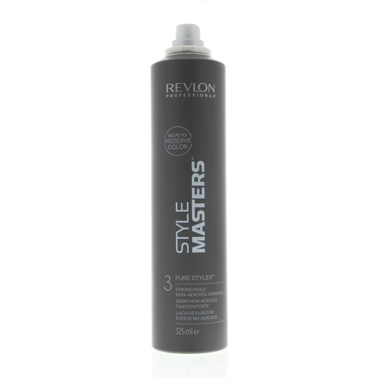 Revlon Style Masters Pure Styler Strong Hold Non-Aerosol Haarspray Hold 3 - Look Natural 325 ml – Bild 1