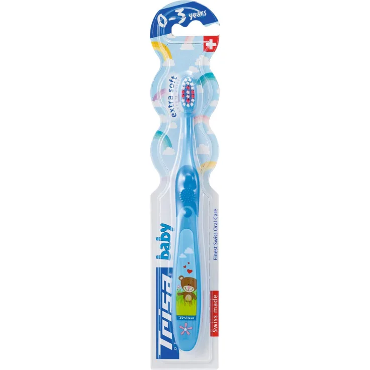 TRISA Baby Zahnbürste, blau 