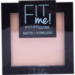 Maybelline Fit Me Matt+Poreless Kompaktpuder 9 g Nr. 115 - Ivory