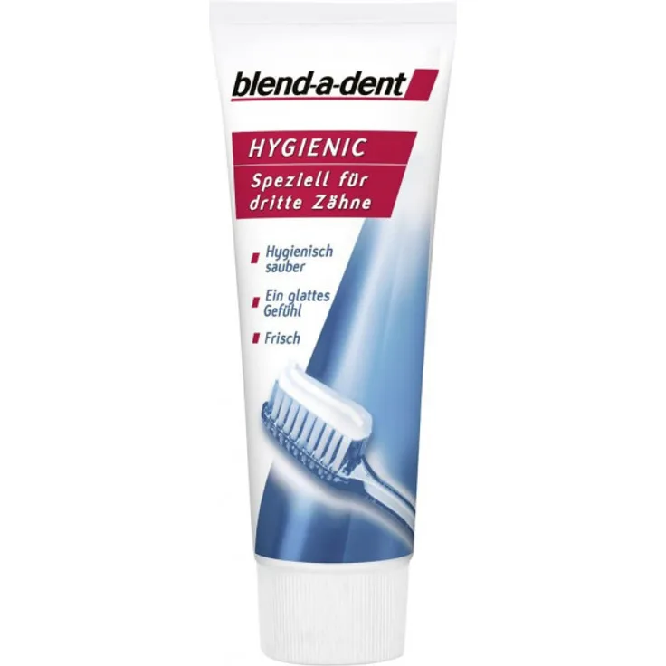 Blend-a-Dent Zahncreme Hygienic speziell für dritte Zähne 75ml