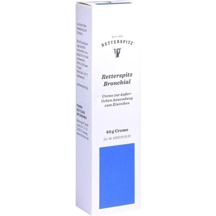 Retterspitz Bronchial Creme 40 g Tagespflege, für Damen und Herren