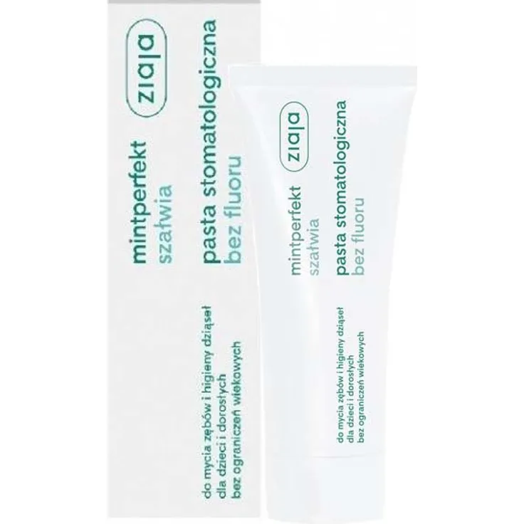 Ziaja Zahnarztpasta Salbei Ohne Fluorid 75ml