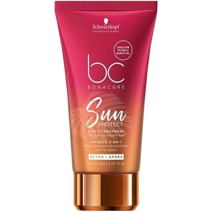 Schwarzkopf BonaCure Sun Protect 2-in1 Treatment Maske für die Haare 150 ml