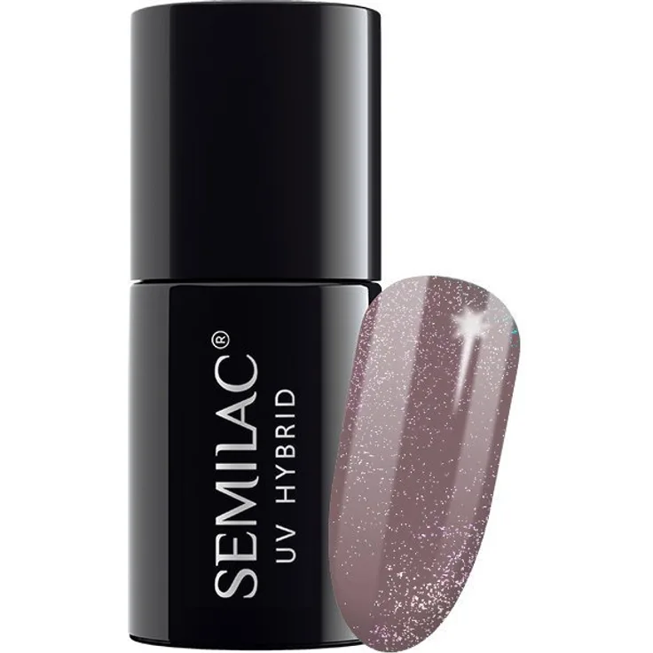 Semilac Shimmer Dust Hybridlack Uv 322 Shimmer Dust Brown 7Ml
