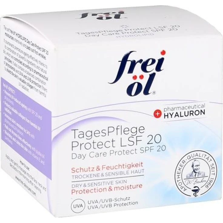 Frei Öl Hydrolipid Tagespflege Protect SPF 20 Cr. 50 ml Tagespflege für Damen und Herren – Bild 1