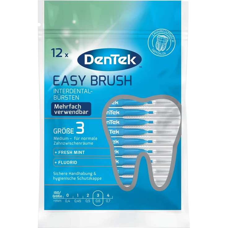 Dentek Easy Brush ISO 3 (Pack of 12