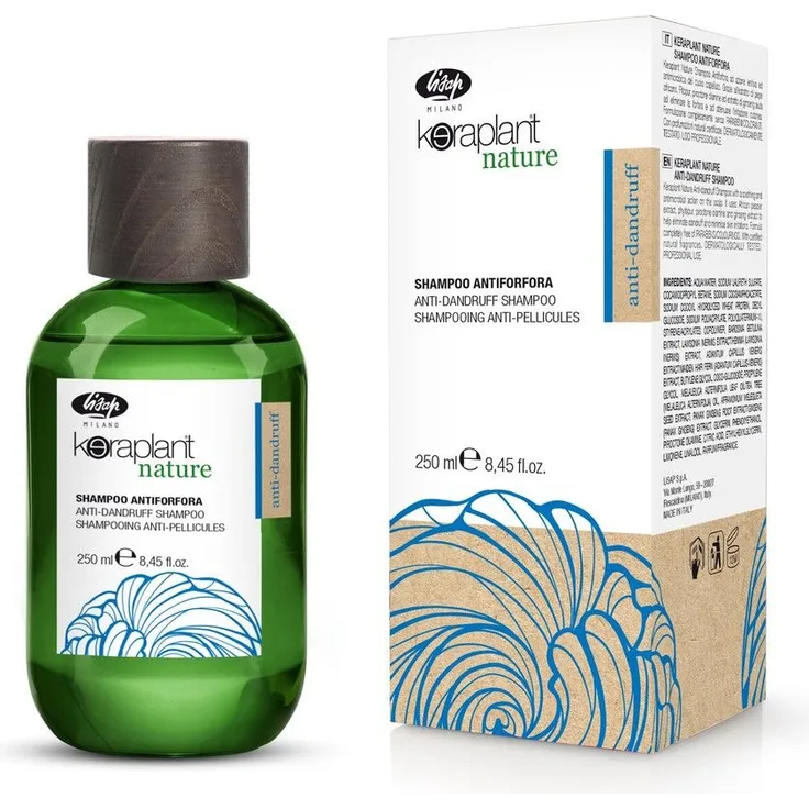 Lisap Keraplant Nature Anti-Dandruff Shampoo 250 ml empfohlen für Damen und Herren