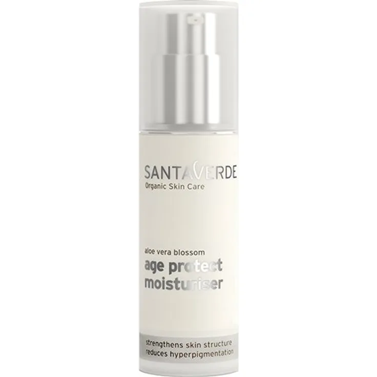 Santaverde Aloe Vera Blüte Age Protect Creme 30 ml Tagespflege