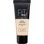 Maybelline Fit me! Matte + Poreless Make-up #95-fair porcelain 30 ml