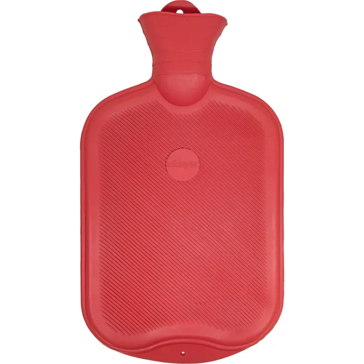 Sänger Wärmflasche Doppelte Lamelle rot 2 Liter 13624