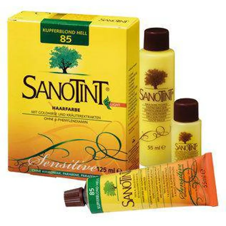 Firstorganicbaby Sanotint Hair color No. 85 light Copper Blonde Light, 125ml