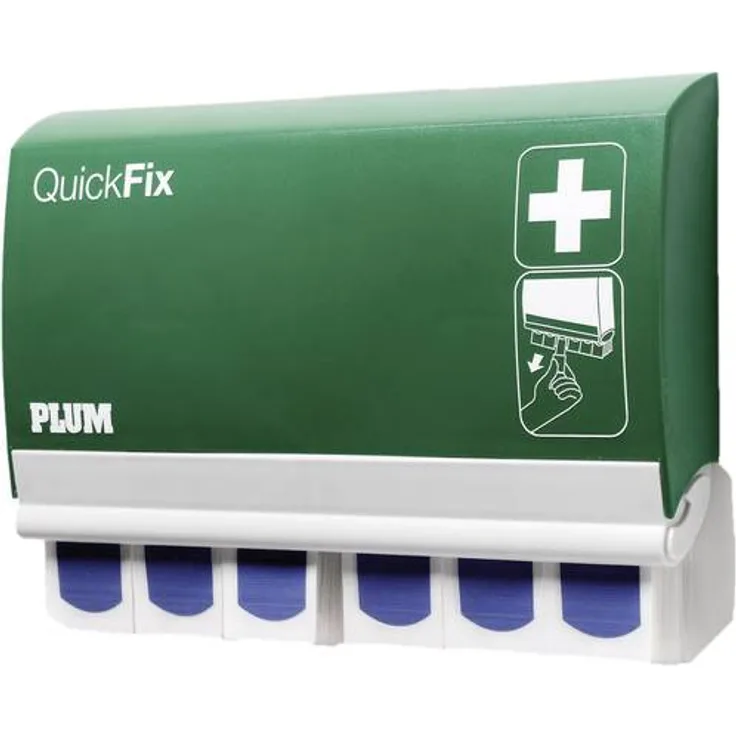 Plum BR354005Pflasterspender (B x H x T) 232.5 x 133.5 x 33mm inkl. Wandhalterung, 90er-Pack