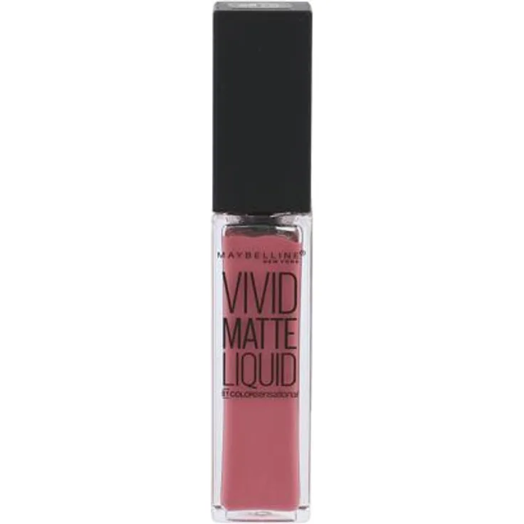 Maybelline Color Sensational Vivid Matte Liquid Mattierender Flüssig-Lippenstift 8 ml Farbton 05 Nude Flush