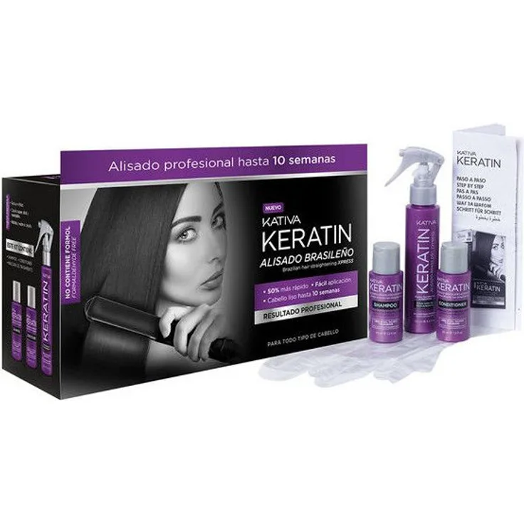 Kativa Keratin-Behandlung Kativa 3 Stück