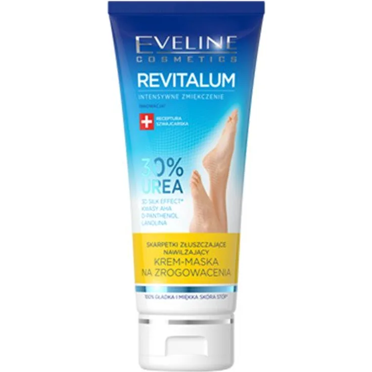 Eveline Revitalum Creme-Maske Gegen Hornhaut 100 ml mit einer pflegenden Wirkung