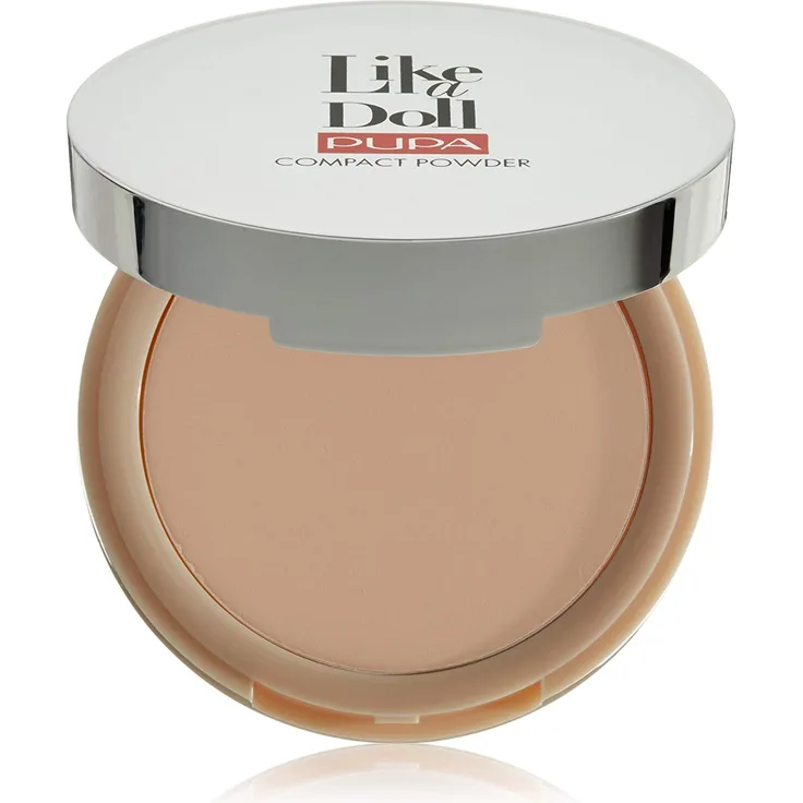 Pupa Like A Doll Compact Powder 002 Sublime Nude, mit einer festen Textur 
