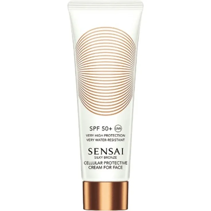 Sensai Silky Bronze Cellular Protective Cream For Face LSF50 sehr hoher Schutz 50 ml