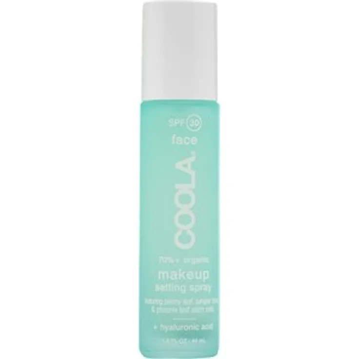 Coola Pflege Gesichtspflege Make-Up Setting Spray SPF 30 Face green Tea Aloe 44 ml