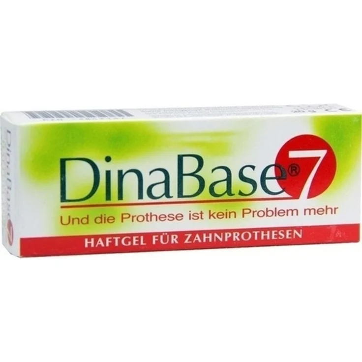 Arando Dinabase 7 Haftgel für Zahnprothesen 1 Stück – Bild 1