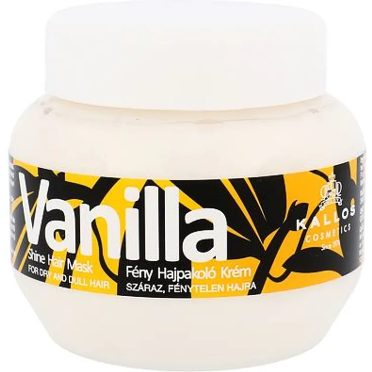 Kallos Cosmetics Vanilla Revitalisierende Haarmaske Für Trockenes Haar 275 ml