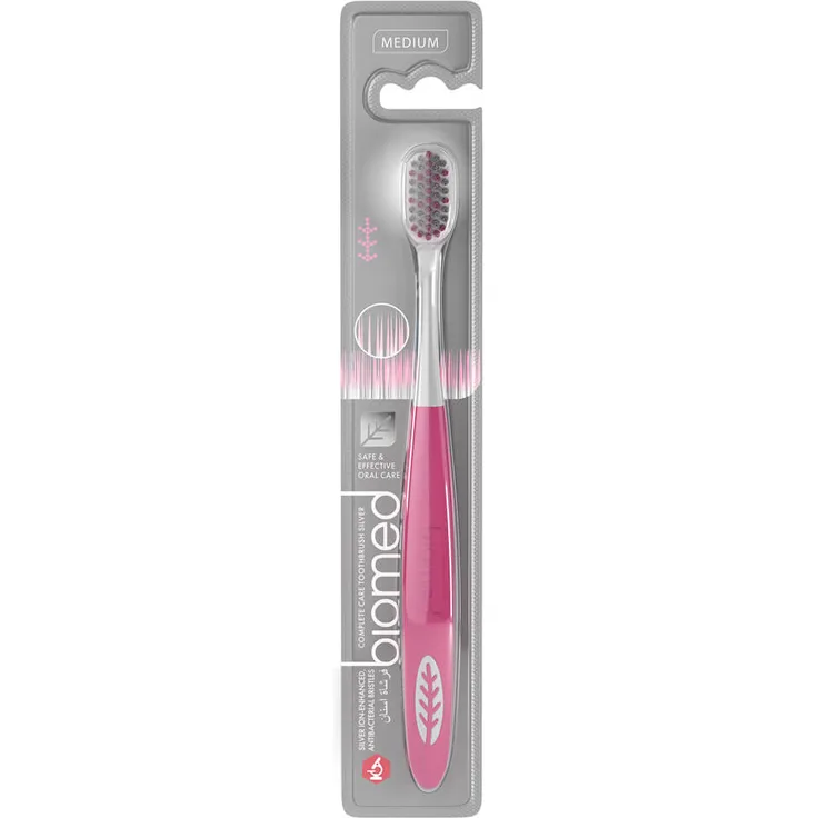 Biomed Complete Care Silver mittel, antibakteriell, mit Beschichtung mit Silberionen, Antibakteriell